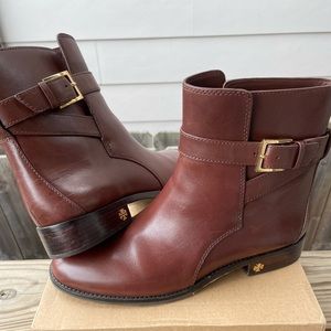 Tory Burch Brooke Leather Ankle Bootie